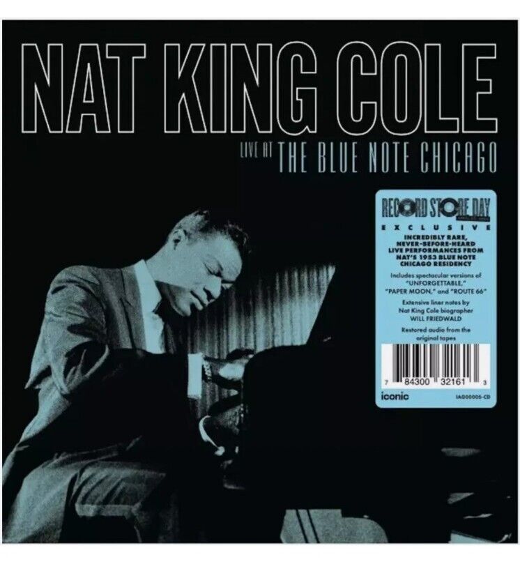 Nat King Cole - Live At The Blue Note Chicago 2 CD RSD 2024 Record Store Day 24