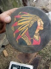 native american Blackhawk hand drum picture