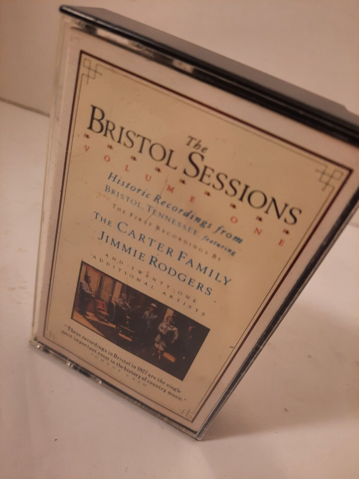 Bristol Sessions Feat. Carter Family, Jimmie Rodgers- Vol 1- Cassette Tape(1987)