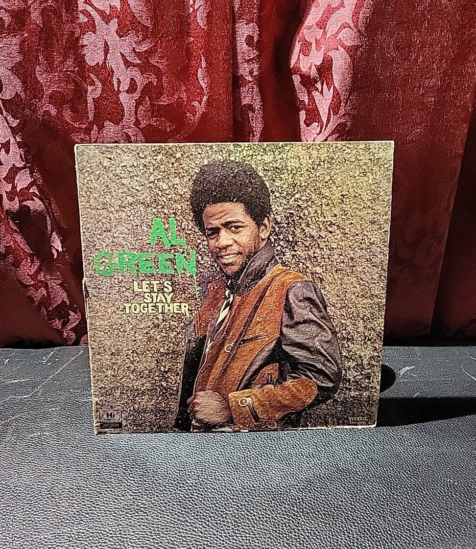 AL Green - Let's Stay Together - Vinyl LP 1972 (Vintage)  SHL-32070 Hi Records