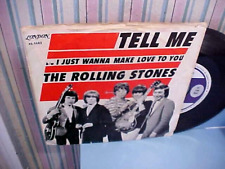 The Rolling Stones -EX VINYL & EX AUDIO & VG PIC SLEEVE - Wanna Make Love To You picture
