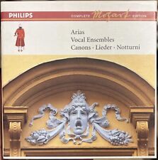 Complete Mozart Edition 12 Arias Vocal Ensembles Canons 10 CD Set 2000 Philips picture