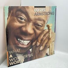 Louis Armstrong What A Wonderful World 1988 Remastered Vinyl LP Sealed Soul Jazz picture