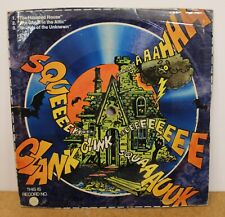Vintage Honeycomb Cereal Box Halloween Cardboard Record 1970s Flex Haunted House picture