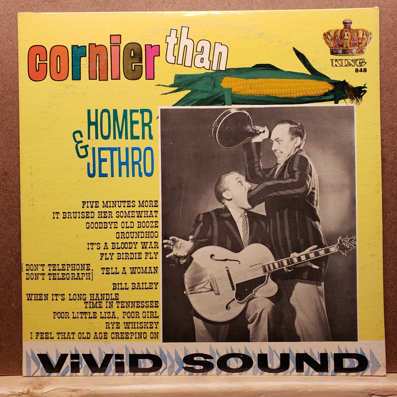 Homer and Jethro - Cornier Than Corn - Vinyl Record LP