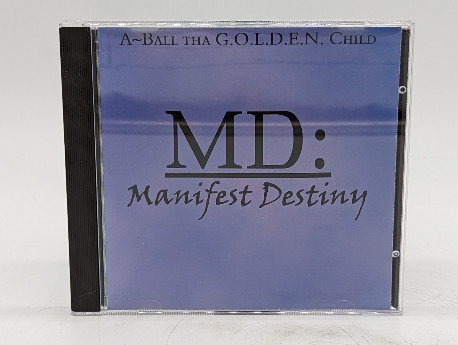 A~Ball Tha GOLDEN Child MD Manifest Destiny CD 2000 Rare Underground Hip-Hop HTF