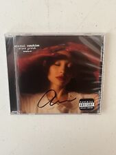 IN HAND ARIANA GRANDE ETERNAL SUNSHINE SIGNED CD NEW SEALED AUTHENTIC  picture