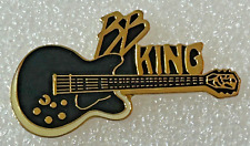 BB King Black Guitar Enamel Pin Lapel Hat picture