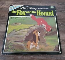 THE FOX AND THE HOUND ~ SOUNDTRACK / DISNEYLAND w/12-PAGE BOOK 1981 LP picture