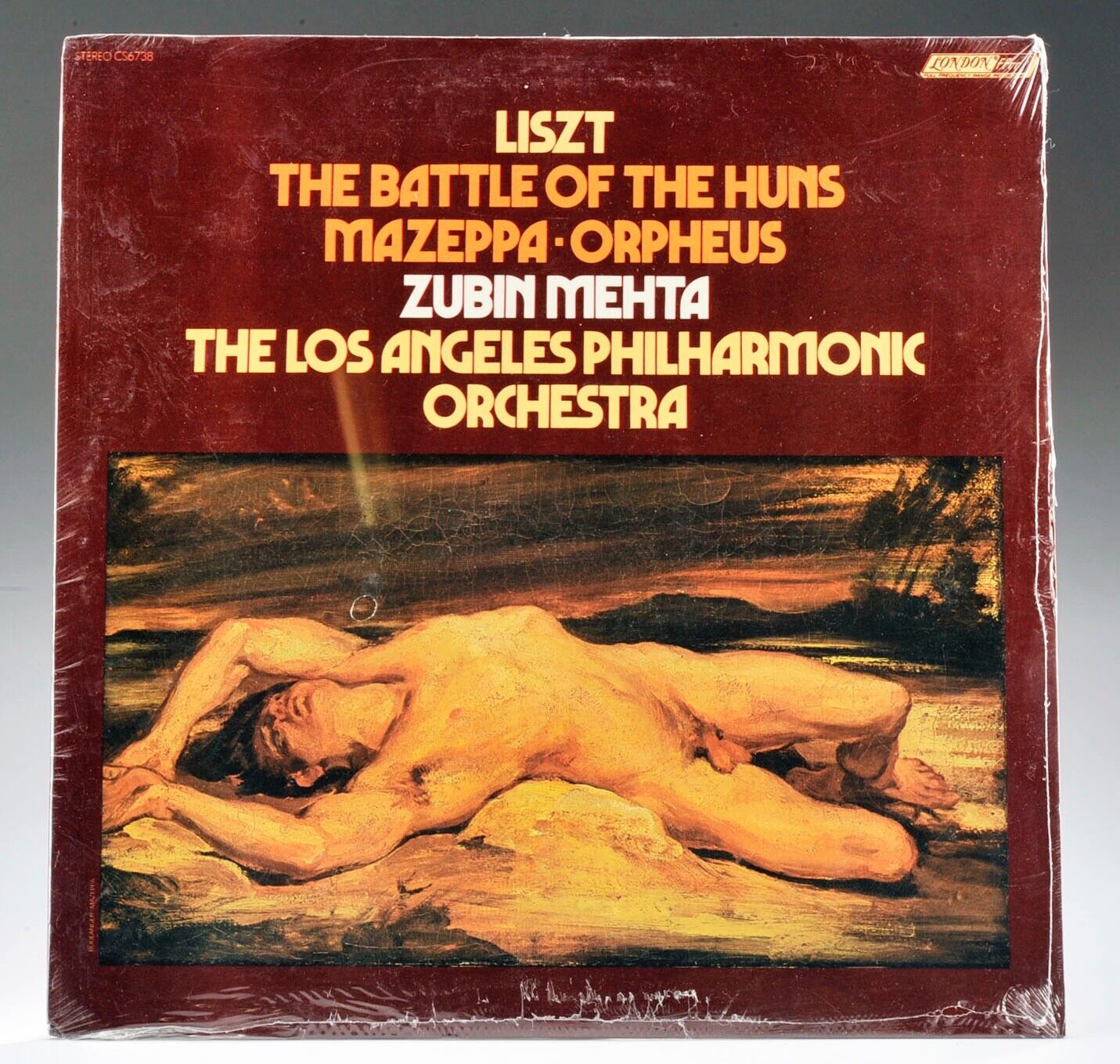 Sealed N.O.S. Liszt:Battle of the Huns Mazeppa -Orpheus Zubin Mehta -Los Angeles