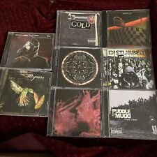 Hard Rock CD Lot: Seether Disturbed Chevelle Shinedown Cold Puddle Of Mudd picture