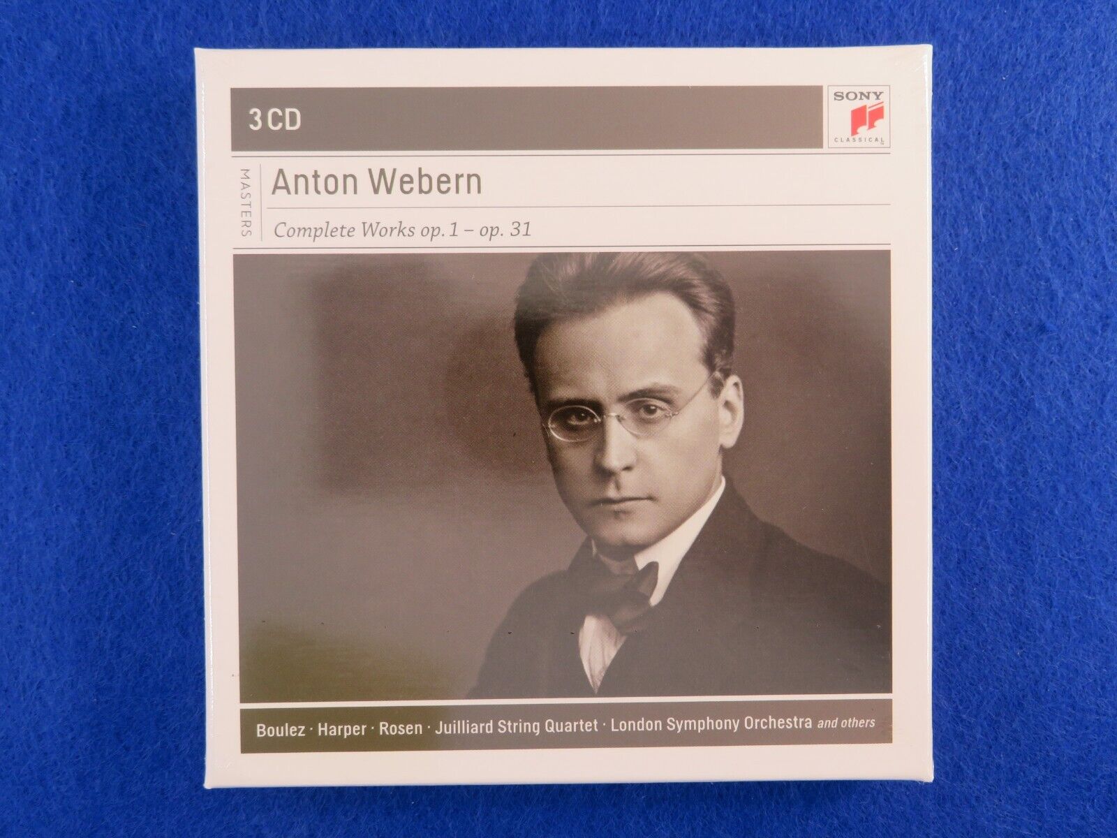 Anton Webern Complete Works Op.1-Op.31 3 CD Set - Brand New - Fast Postage 