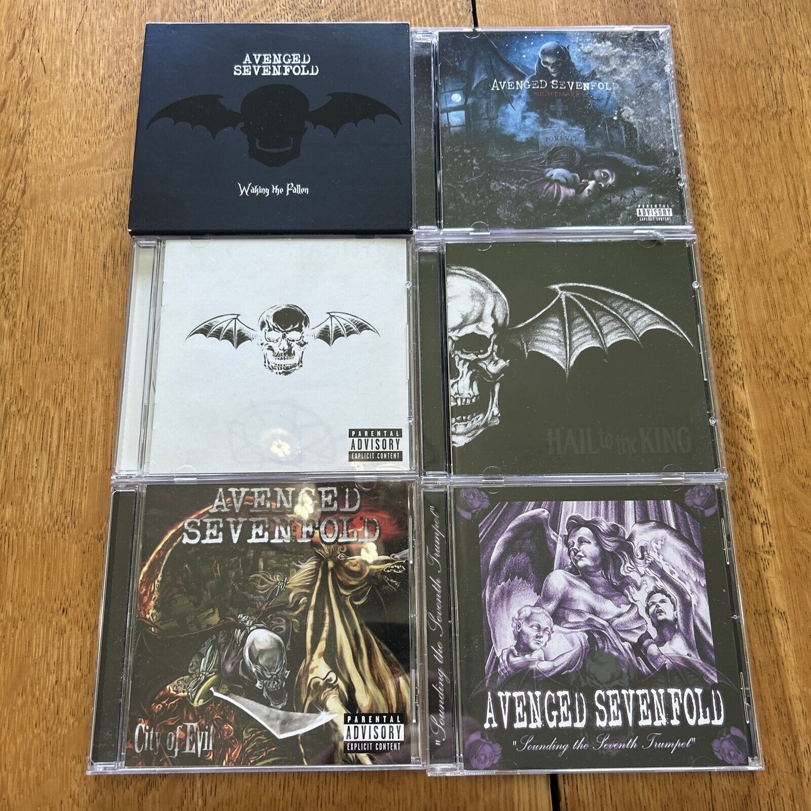 Avenged Sevenfold 6 CD Lot, Hail To The King, Waking The Fallen, Walking The