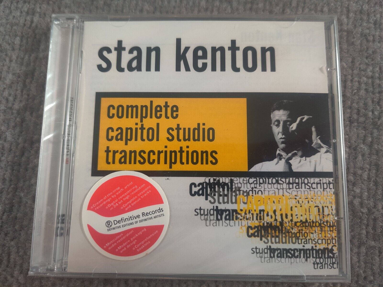 Stan Kenton Complete Capitol Studio Transcriptions 2004 Definitive Brand NEW 2CD