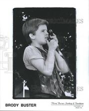 Press Photo Harmonica Player Brody Buster picture
