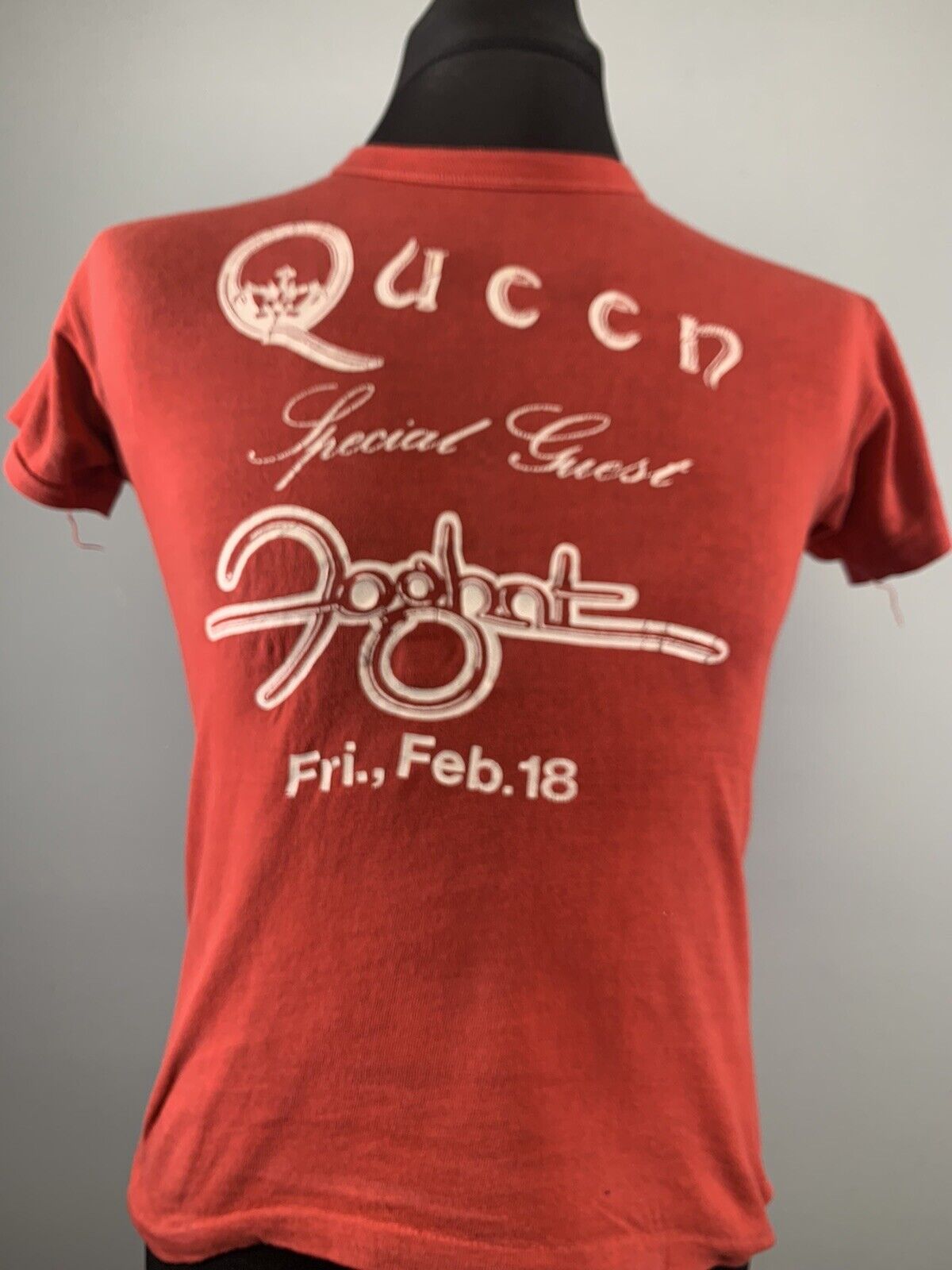 Queen Shirt Freddie Mercury Original Vintage Event Shirt Cincinnati US 1976