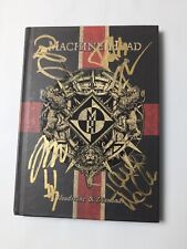 Autographed MACHINE HEAD - 'Bloodstone & Diamonds' CD Album 2014 +VIP badge picture