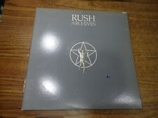 Rush Archives 3 LP Set Gatefold S/T-Caress of Steel-Fly By Night Mercury picture