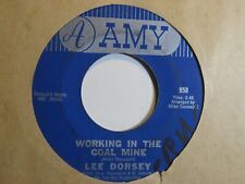 LEE DORSEY * 45 * Working In A Coal Mine * 1966 #8 G+VG, marks, plays OK AMY 958 picture