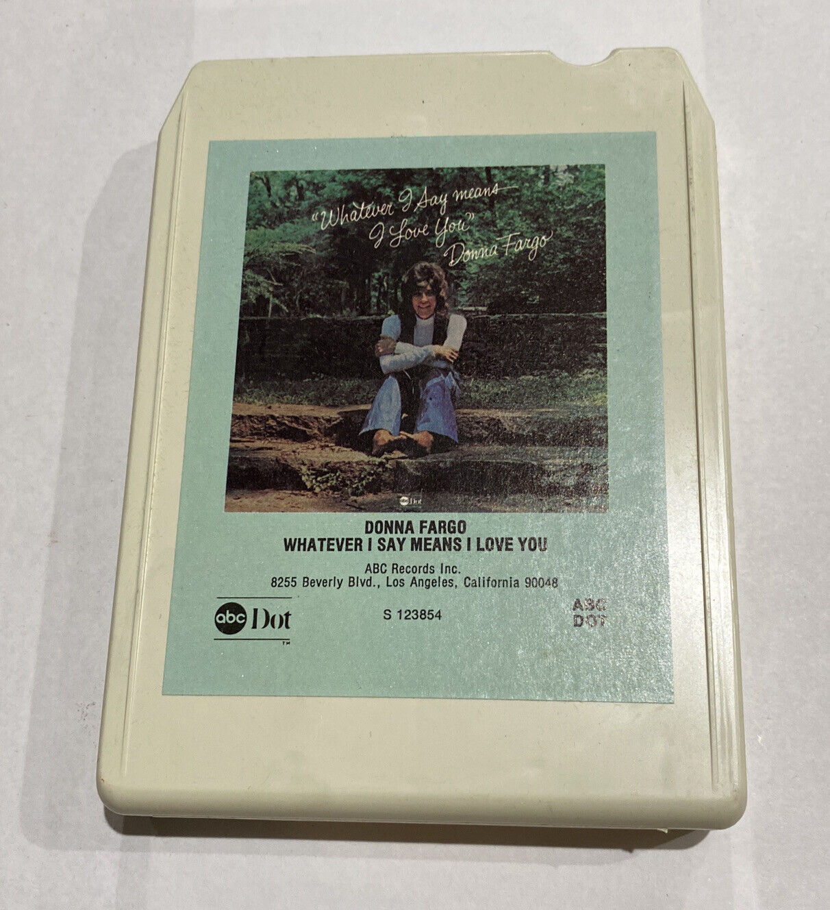 8 Track Tape DONNA FARGO - WHATEVER I SAY MEANS I LOVE YOU Little Bluebird 1975