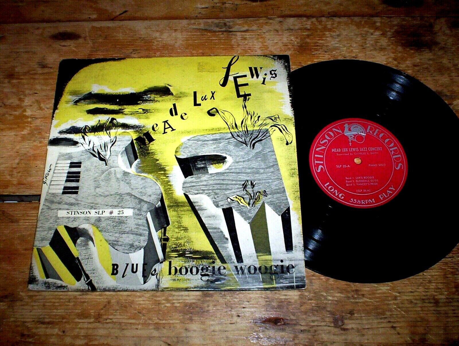 MEADE LUX LEWIS Boogie Woogie Blues ORIG 1962 10\