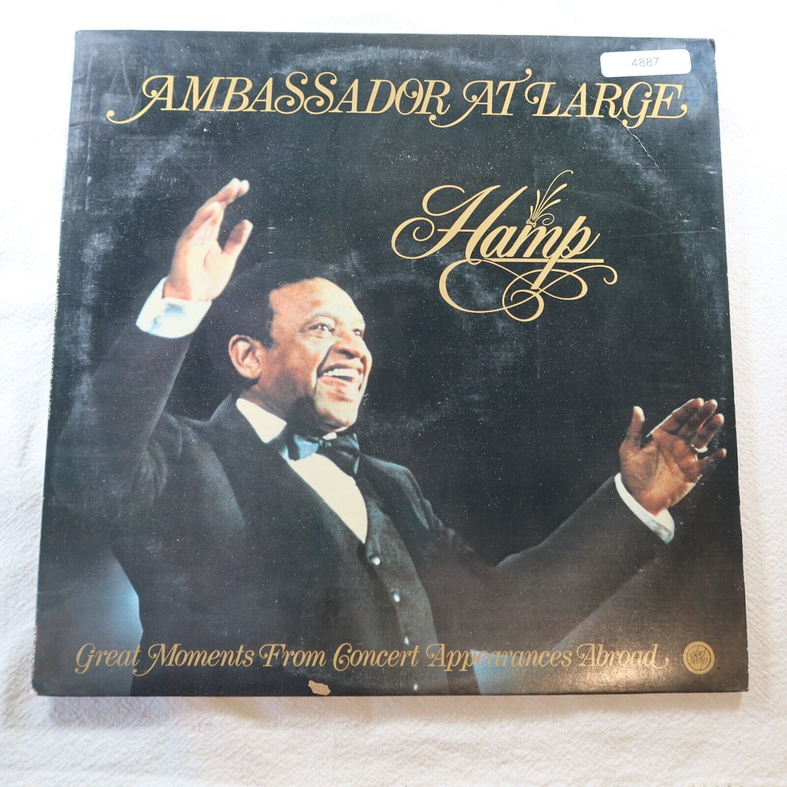 Lionel Hampton Ambassador At Large   Record Album Vinyl LP