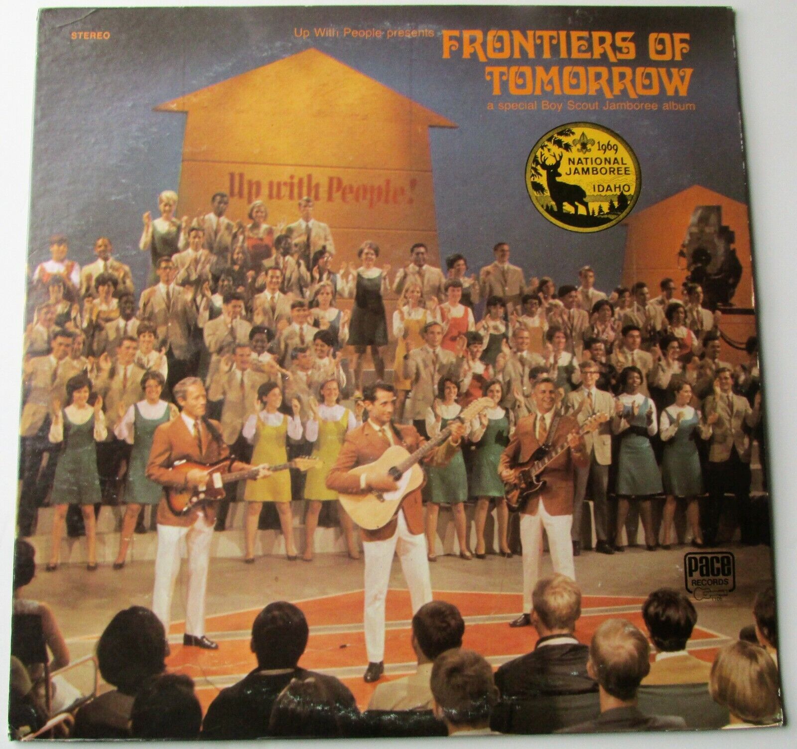 1969 Boy Scout Nat Jamboree Idaho Industrial Show Production Vinyl Record Album