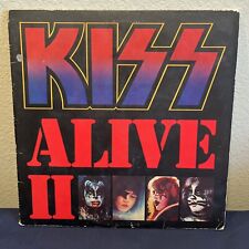 Kiss Alive II Vinyl with Inserts Original 1977 Version **READ** picture
