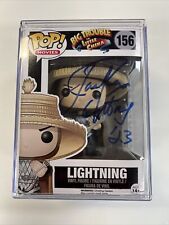 Funko Pop Big Trouble in Little China Lightning #156 RARE Signed By James Pax picture
