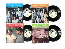 1979 Star Trek 45 RPM 7 Inch Vinyl Records - Complete Set of 4 picture