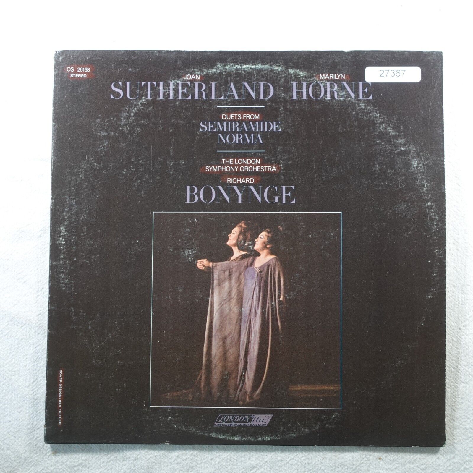 Joan Sutherland Duets From Semiramide Norma LP Vinyl Record Album