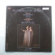 Joan Sutherland Duets From Semiramide Norma LP Vinyl Record Album picture
