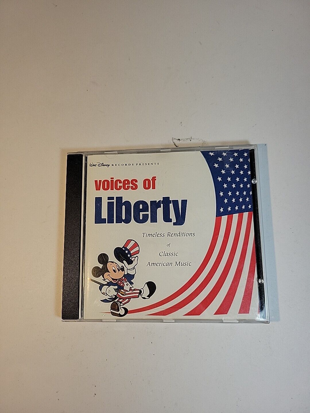 RARE VINTAGE DISNEY Voices of Liberty CD Epcot WDW Theme Park Music 