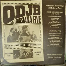 ODJB/Louisiana Five Vintage Jazz Series Fountain Records FJ 101 33 RPM vinyl  picture
