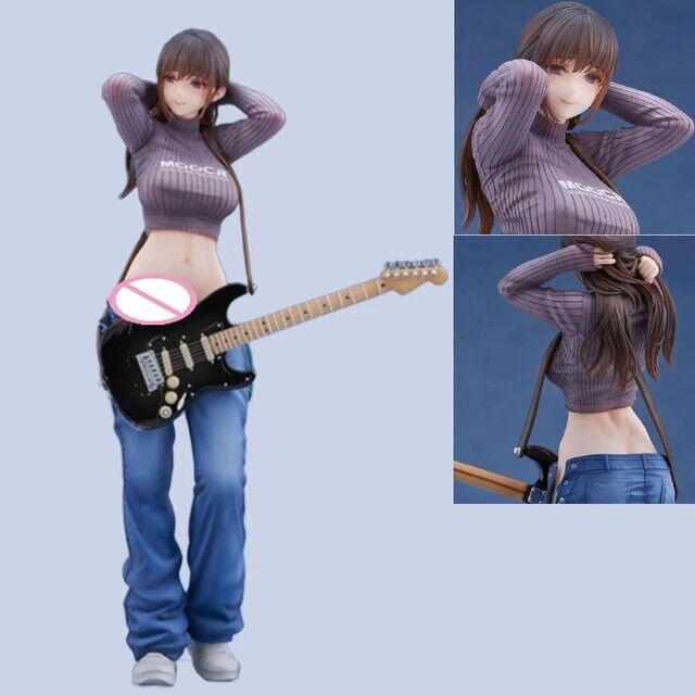 Guitar Sisters Mei Mei Action Figure 25cm Lovely Guitar Sisters Sexy Anime Girl