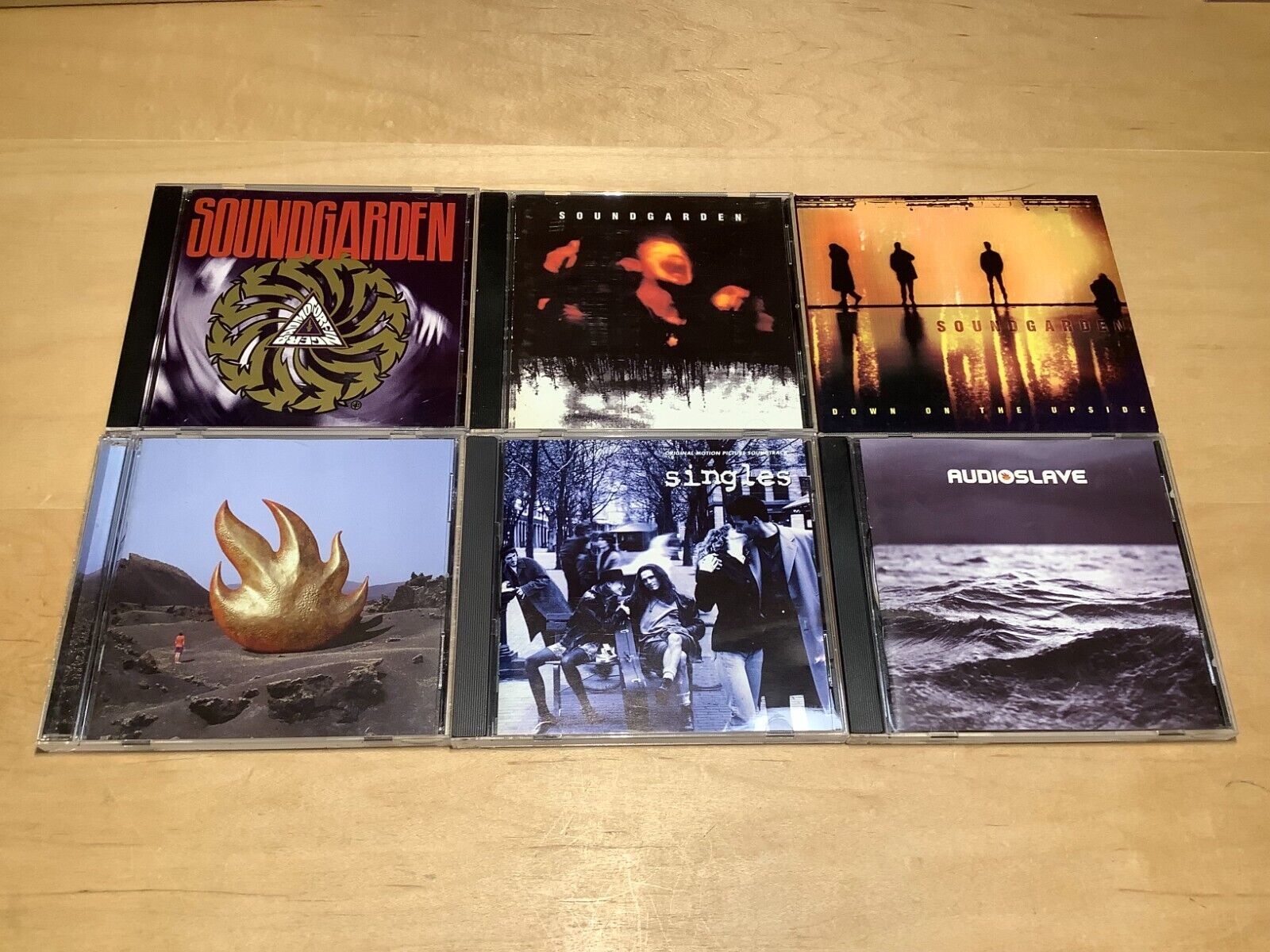 SOUNDGARDEN AUDIOSLAVE & CHRIS CORNELL 6 CD Lot (Chris Cornell 1964-2017)