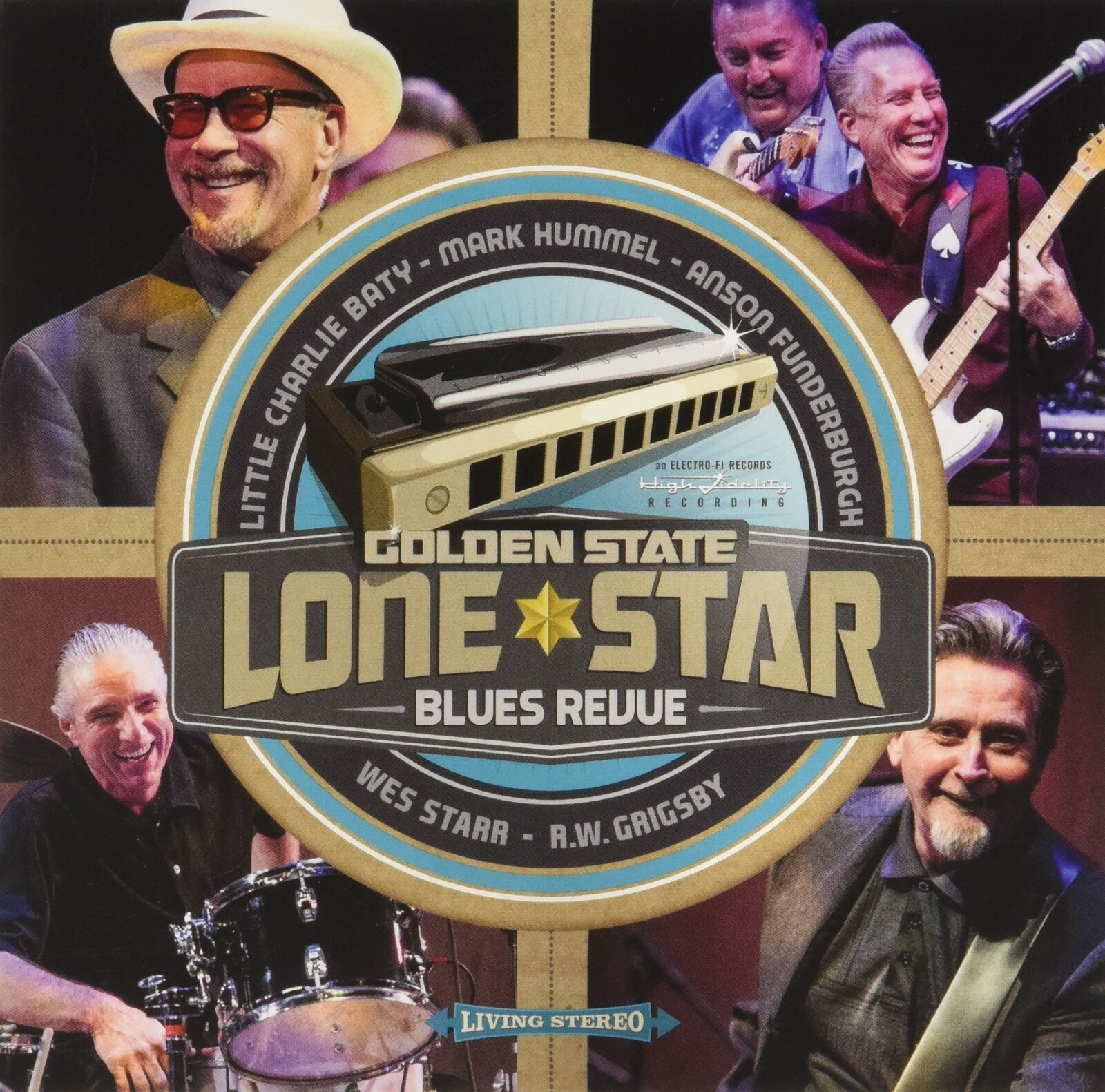 Mark Hummel Golden State Lone Star Blues Revue (CD)