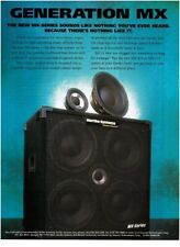 1995 HARTKE MX-410 Bass Guitar Amp Amplifier Vintage print ad  picture