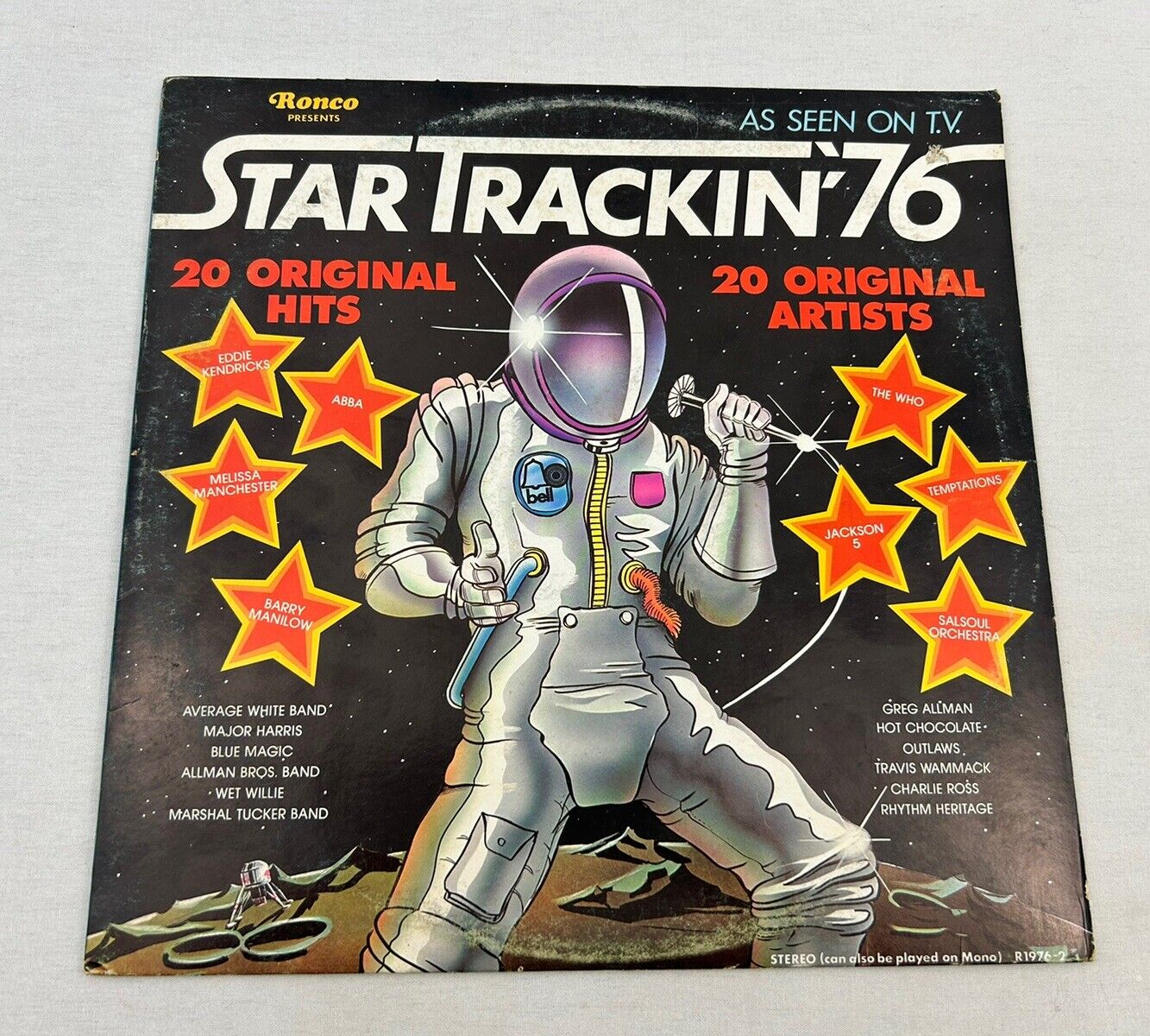 1976 Star Trackin 76 Ronco As Seen On TV Vinyl LP Album READ