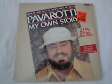 Luciano PAVAROTTI My Own Story MINT SEALED VINYL LP 1981 LONDON PAV2007 picture