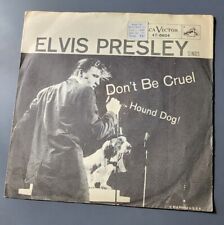 Elvis Presley RCA 47-6604 Don't be Cruel / Hound Dog 45 W/ RARE Sleeve 1956 VG picture
