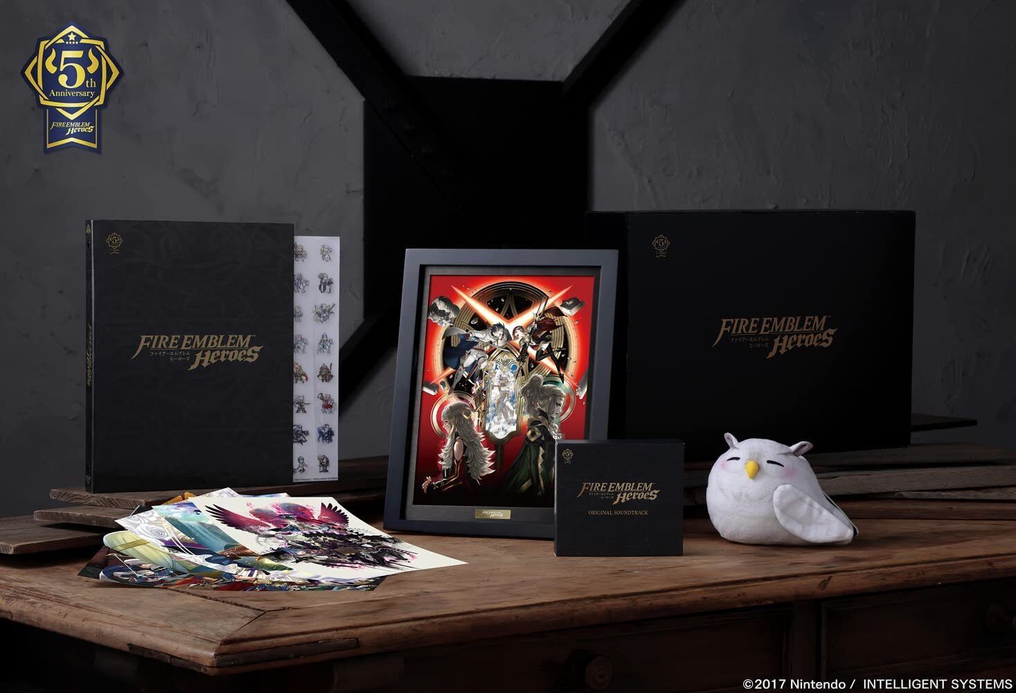 FIRE Emblem Heroes 5th Anniversary Memorial Box 3CD DVD Main Visual Set etc.