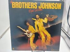 THE BROTHERS JOHNSON Right On Time LP Record 1977 Insert Ultrasonic Clean VG+ picture