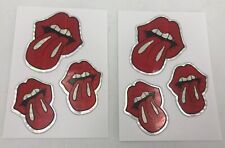 (6)x Rolling Stones Stickers Holograms Rock Music Card Lot picture