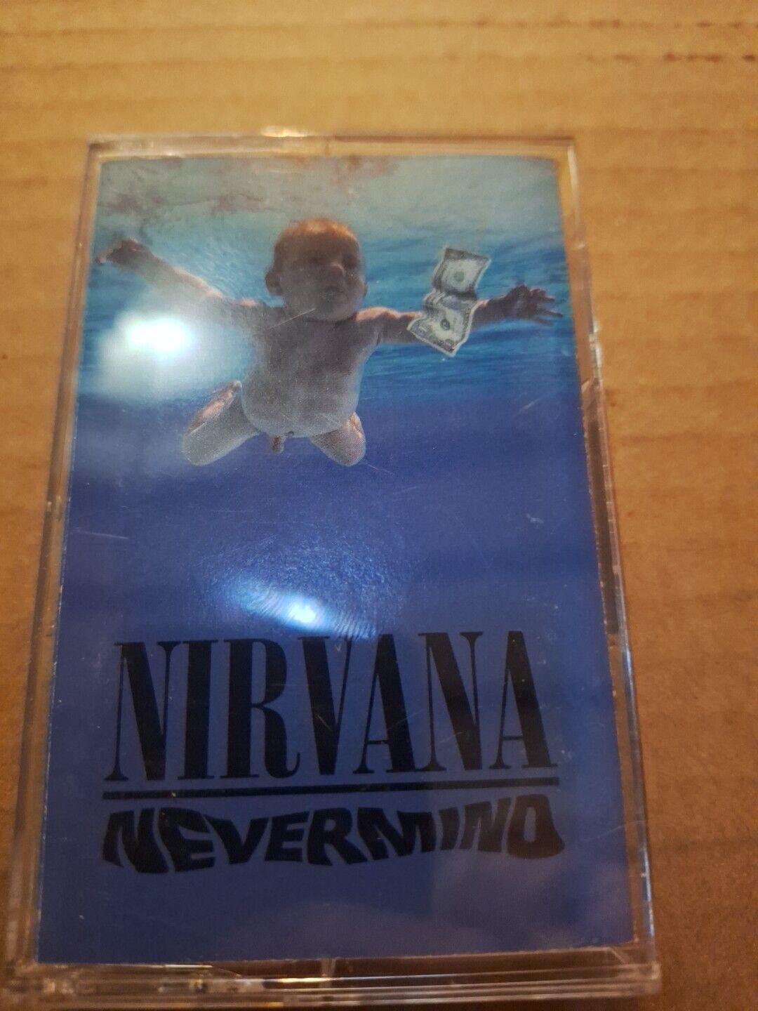 Vintage Nirvana Nevermind  Cassette Tape 1991 Classic Grunge Rock Cobain Grohl