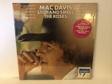 VG+ Mac Davis Stop And Smell The Roses PC 32582 12in Album Vinyl Record LP picture
