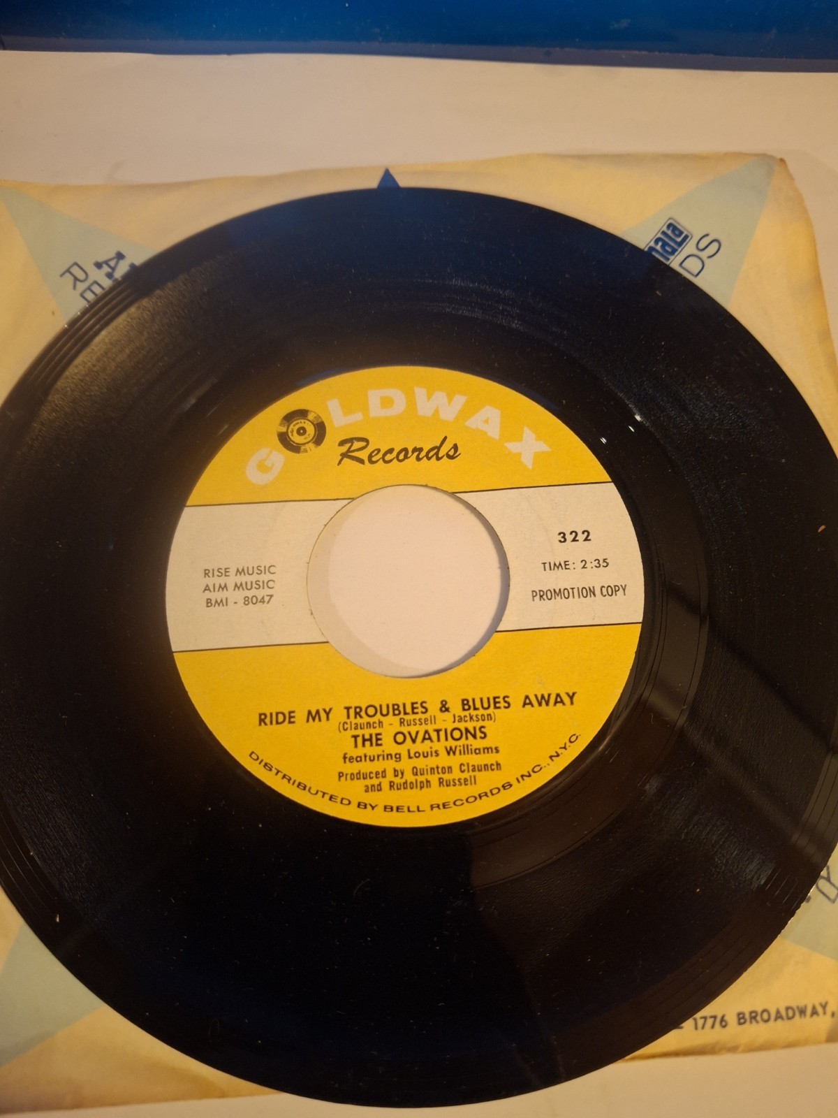 Ovations IVE GOT TO GOGoldwax rare Promo Copy W Sleeve NM