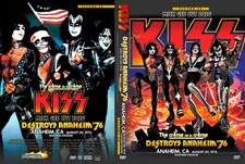 KISS Live at Anaheim Stadium, Anaheim, CA, USA 20th August 1976 PRO-SHOT Dvd picture