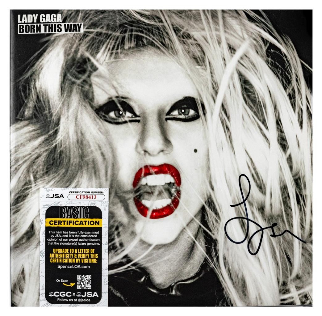 Fantastic LADY GAGA Signed 