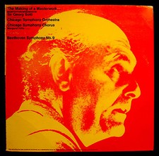 BEETHOVEN: SYMPHONY No. 9-SIR GEORG SOLTI-Rare Promotional Record (Not For Sale) picture